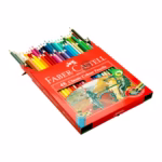 مداد رنگی 48 رنگ Fabercastell مدل Classic - جعبه مقوایی - با تراش