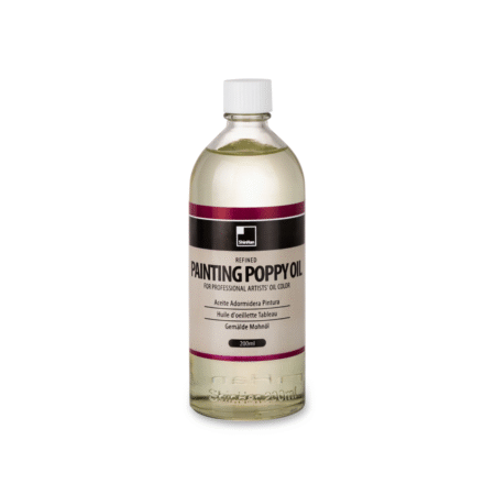 محلول روغن خشخاش از برند Shin Han بطری شیشه ای 200ml