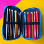 کیف لوازم هنری 120 تایی Shadow مربعی 4 زیپ کد 130