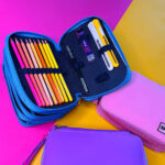 کیف لوازم هنری 120 تایی Shadow مربعی 4 زیپ کد 130