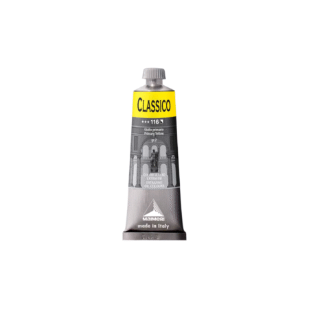 رنگ روغن کلاسیکو Primary yellow برند مایمری 60 میل