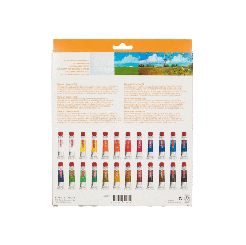 رنگ روغن 24 رنگ تالنز Talens Art Creation حجم 12ml
