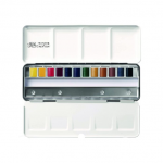  آبرنگ 12 رنگ Cotman برند Winsor & Newton جعبه فلزی