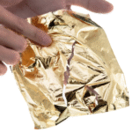 ورق طلا 25 برگ سایز 16 × 16 سانتی متر پوستی دار