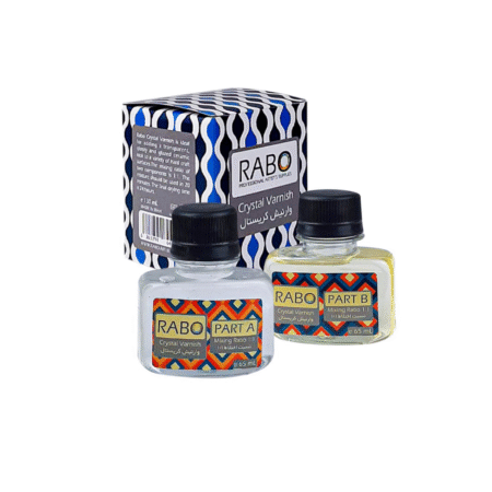 وارنیش کریستال RABO دو جزئی در حجم 130 میل