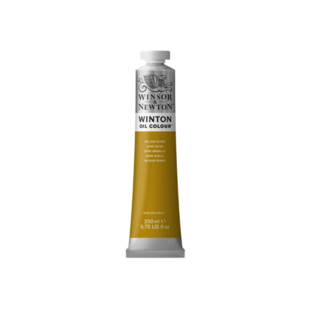 رنگ روغن 200 میل yellow ochre از برند Winsor &Newton