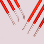 اسپاتول دسته قرمز 3 عددی دو سر - تصویر 2