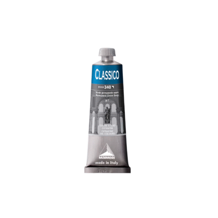 رنگ روغن کلاسیکو Permanent green Deep برند مایمری 60 میل