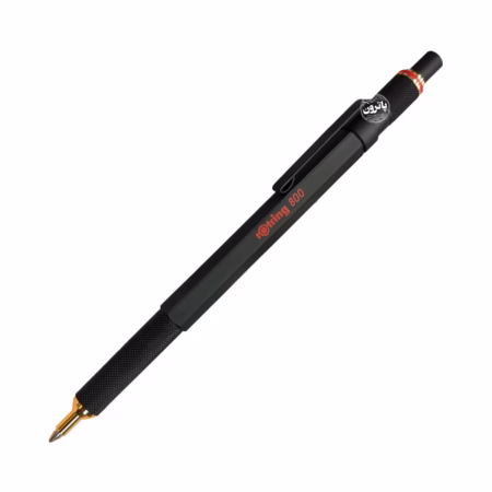 خودکار Rotring مدل 800 - نوک تو رونده با مکانیزم پیچی