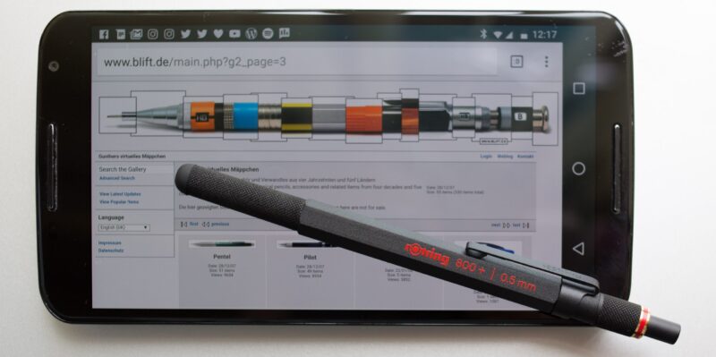 مداد مکانیکی روترینگ Rotring مدل +800 پلاس - تصویر 4