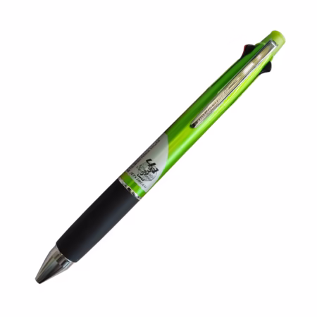 قلم 5 کاره Uni مدل Jetstream - اتود 0.5 + 4 رنگ خودکار - بدنه فلزی