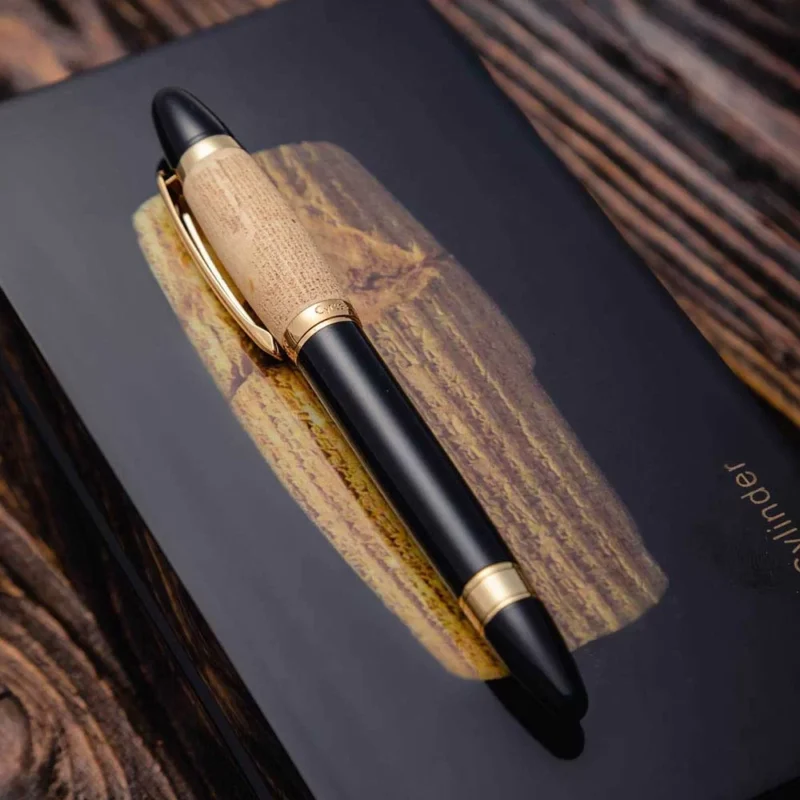 خودنویس منشور کوروش چوبی یوروپن Europen CYRUS CYLINDER - تصویر 2