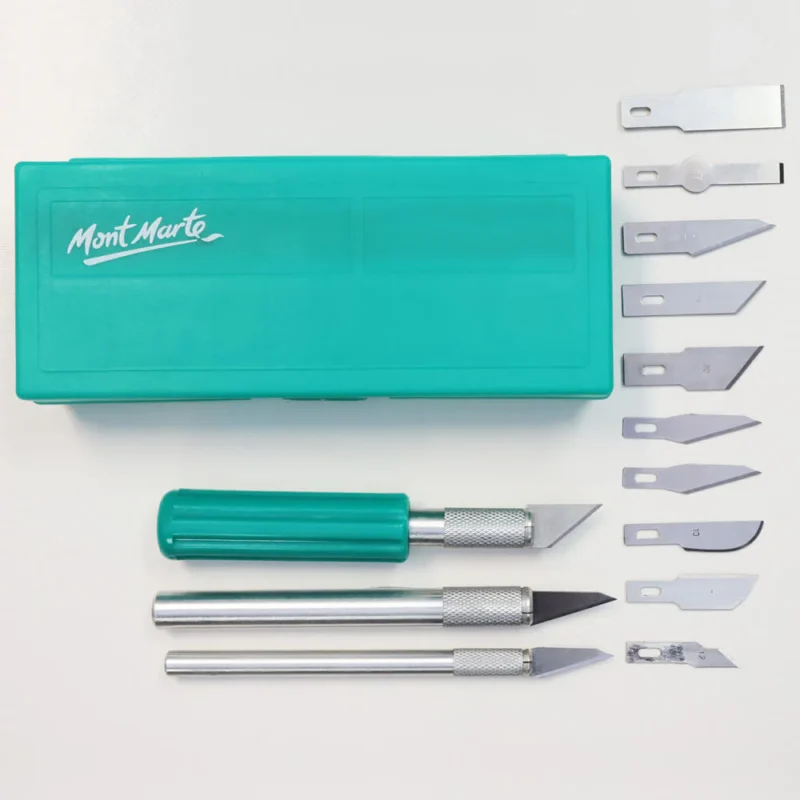 ست کاتر قلمی hobby knife set مونمارت - تصویر 2