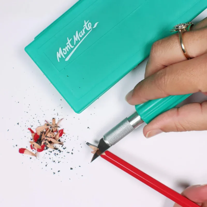 ست کاتر قلمی hobby knife set مونمارت - تصویر 3