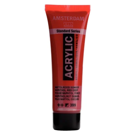 رنگ اکریلیک تالنز آمستردام کد Amsterdam Naphthol Red Deep 399