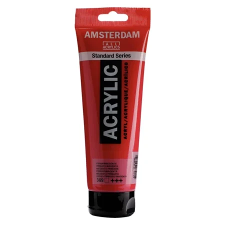 رنگ اکریلیک تالنز آمستردام کد Amsterdam Primary Magenta 369