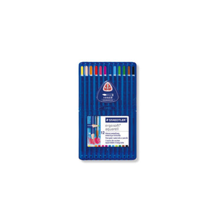 مداد رنگی آبرنگی 12 تایی استدلر Ergo soft aquarell Staedtler