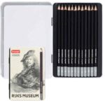 مداد طراحی نیمه حرفه ای راک برونزیل ۱۲ عددی Bruynzeel - تصویر 2