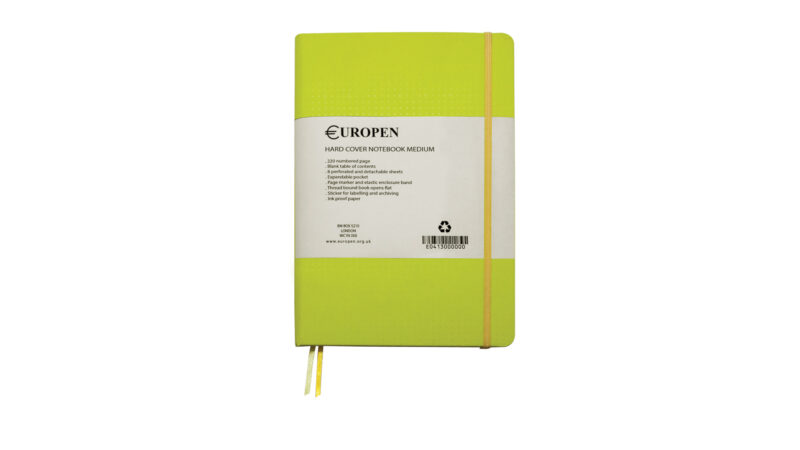دفتر رقعی جلد سخت یوروپن Europen Medium - تصویر 9