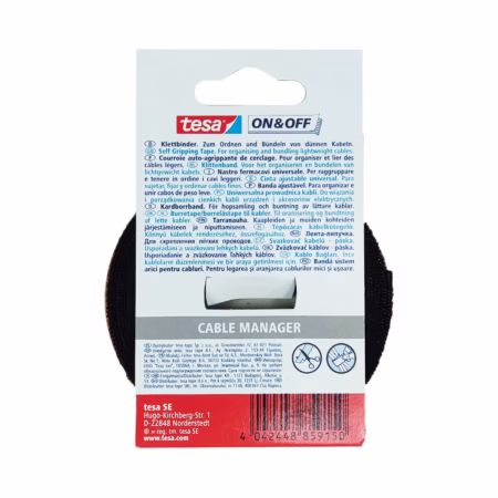 بست کابل چسبی Tesa مدل Cable Manager 55239