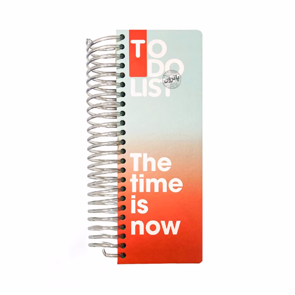 دفتر To Do List باریک Dotnote طرح The Time Is Now