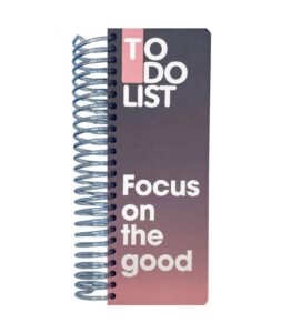 دفتر سیمی TO DO دات نوت 120 برگ طرح focus on the good