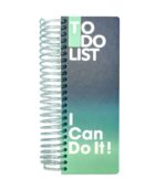 دفتر سیمی TO DO دات نوت 120 برگ طرح I can do it