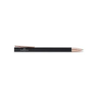 فابرکستل دیزاین نئو اسلیم روان نویس مشکی مات رزگلد FaberCastell