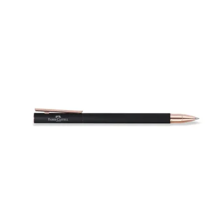 فابرکستل دیزاین نئو اسلیم روان نویس مشکی مات رزگلد FaberCastell