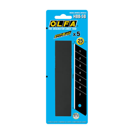 تیغ فوق بزرگ فولادی 25mm مدل Olfa HBB-5B