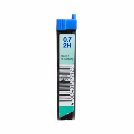 نوک اتود 0.7 FaberCastel مدل Super Polymer - درجه 2H - تعداد 12