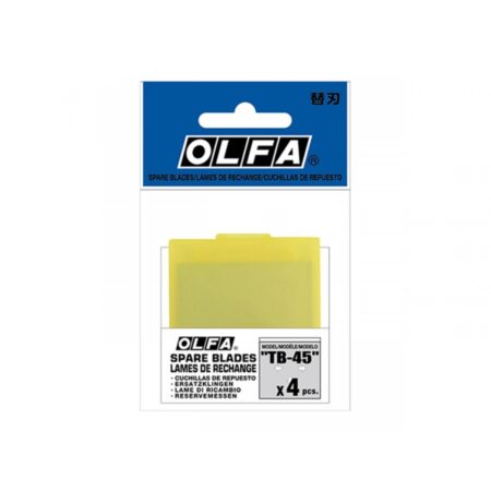 تیغ مربعی با 4 لبه متمایز مخصوص کاردک الفا مدل Olfa TB-45