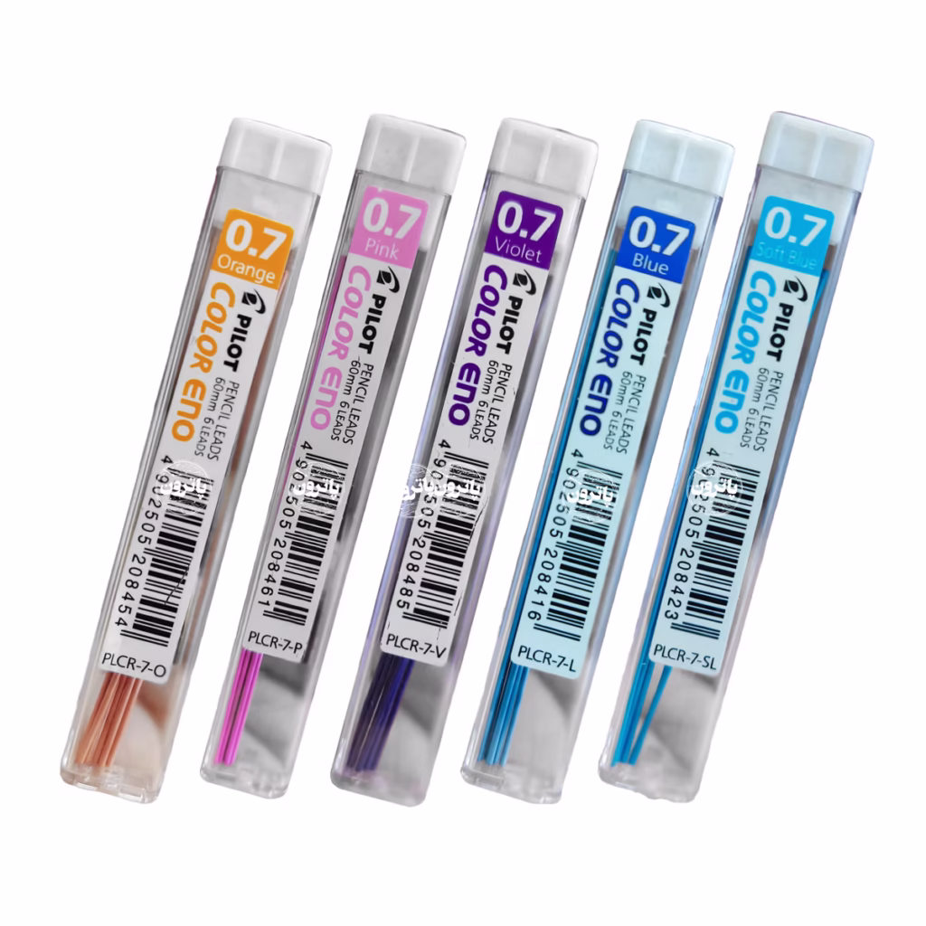 نوک اتود رنگی 0.7 Pilot مدل Color Eno - رنگی - تعداد 6