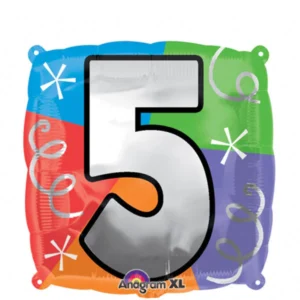 بادکنک هلیومی اناگرام Anagram مدل عدد 5