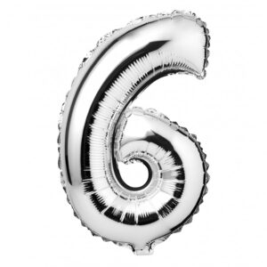 بادکنک هلیومی مدل عدد 6