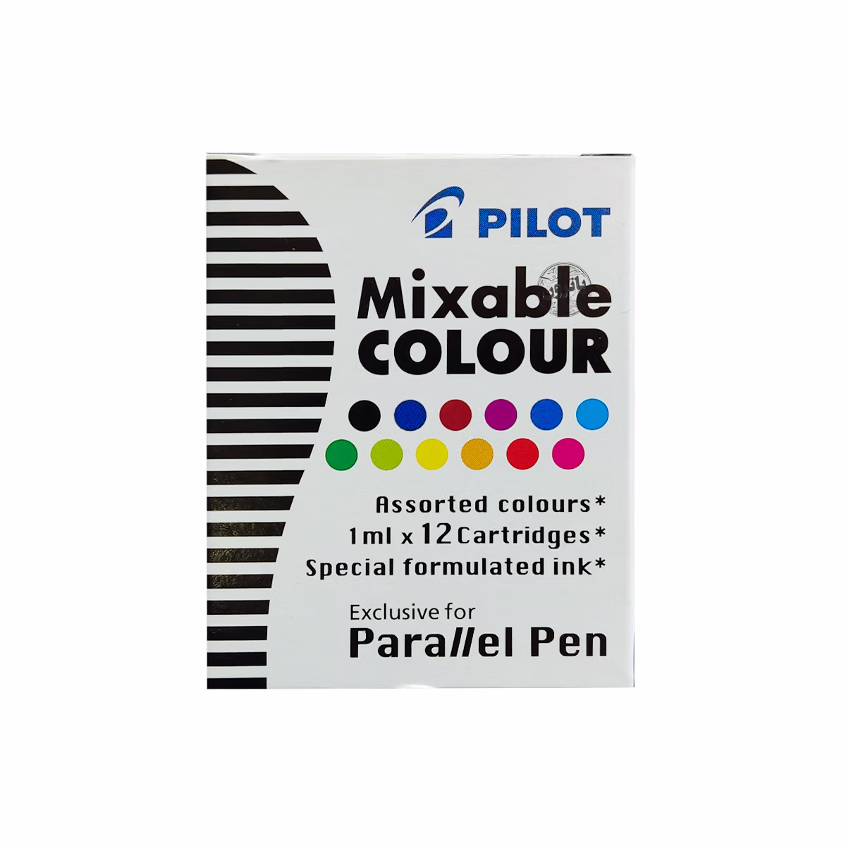 4 جوهر خودنویس 12 رنگ Pilot مدل Mixable Colour