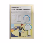 پوشه طلقی شیرازه‌دار Foldermate مدل Polymaster 509 Sliding Bar Report Cover