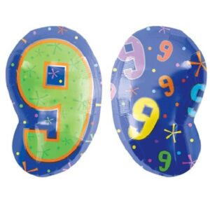 بادکنک هلیومی اناگرام Anagram مدل عدد 9