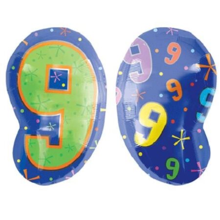 بادکنک هلیومی اناگرام Anagram مدل عدد 9