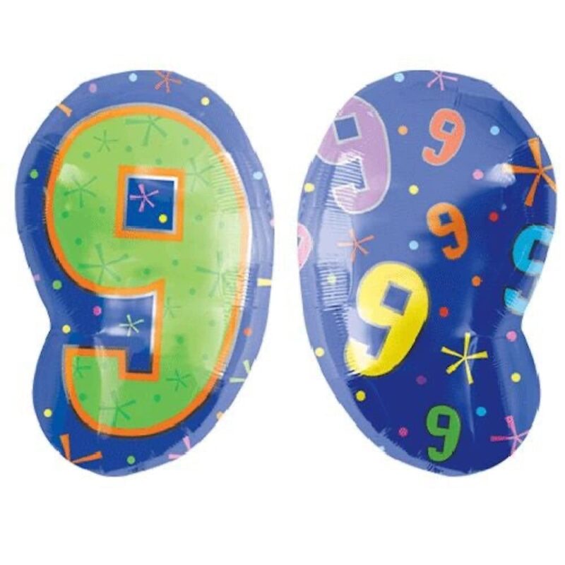 بادکنک هلیومی اناگرام Anagram مدل عدد 9