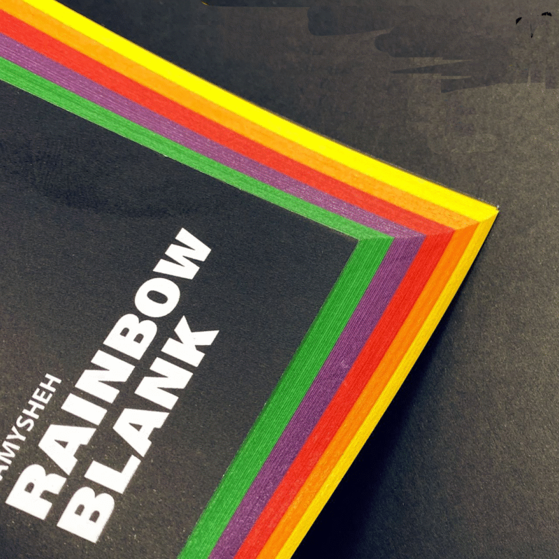 دفتر یادداشت Rainbow کاغذ رنگی همیشه - تصویر 3