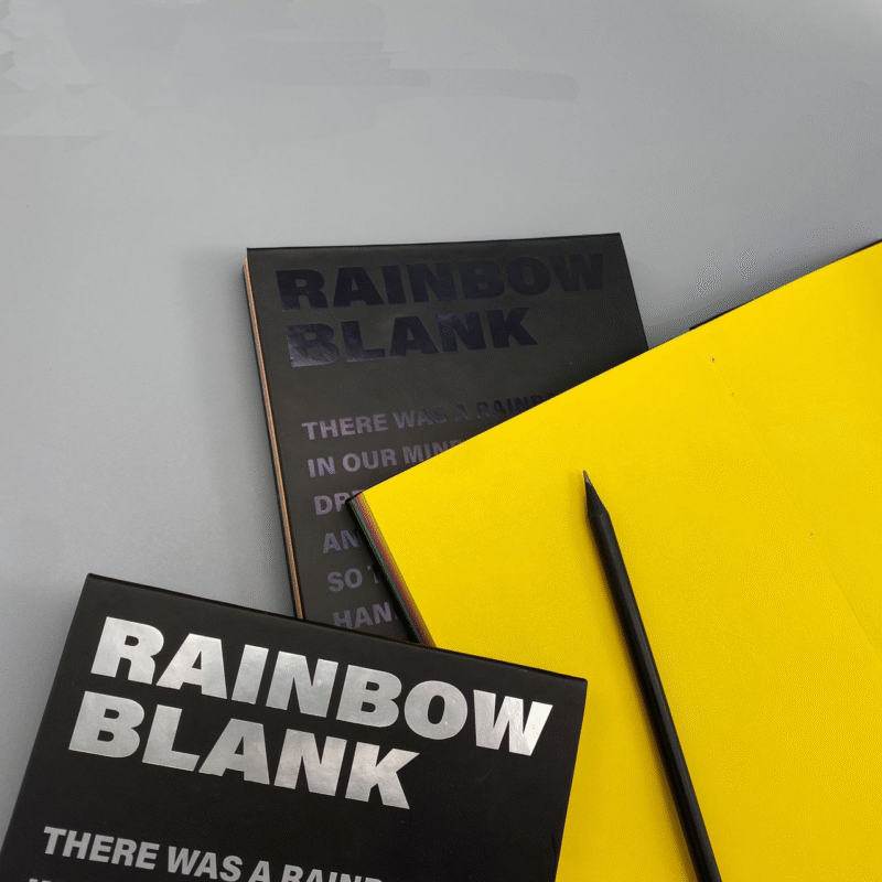 دفتر یادداشت Rainbow کاغذ رنگی همیشه - تصویر 2