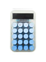 ماشین حساب فانتزی رنگی Runzon مدل RZ.819 آبی