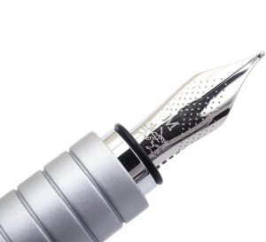 خودنویس فابر کاستل مدل Basic Metal matt FaberCastell - تصویر 3