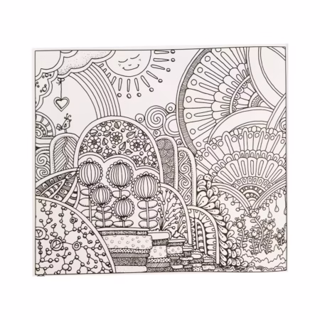 کتاب رنگ آمیزی بزرگسالان سرزمین عجایب