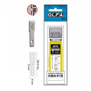 تیغ سر تخت کاردکی کوچک اُلفا (OLFA) ژاپن - مدل KB4-F/5