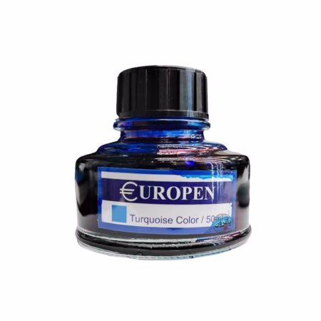 جوهر شیشه‌ای خودنویس Europen - حجم 50 میلی لیتر