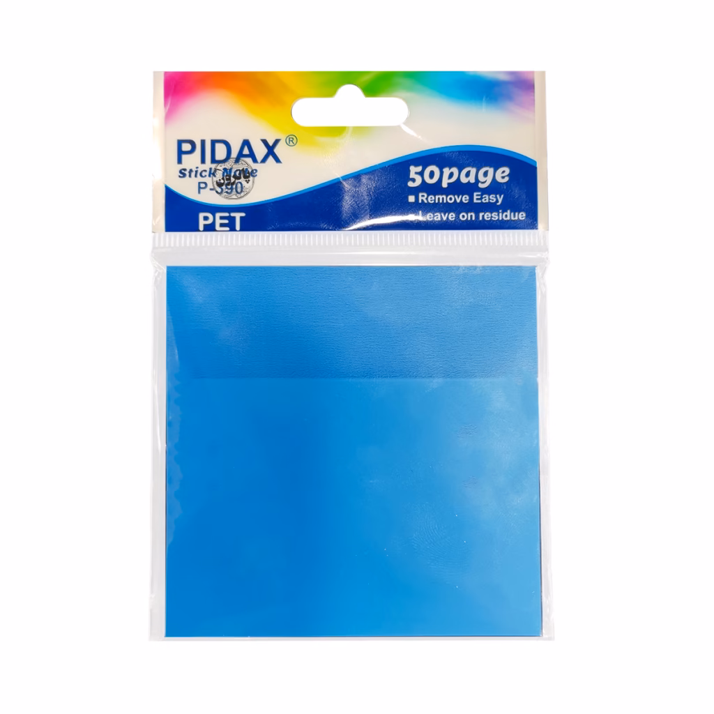 صفحه اصلی 70 یادداشت چسب دار شفاف Pidax مدل Pet P-390 - ترنسپرنت
