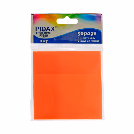 یادداشت چسب دار شفاف Pidax مدل Pet P-390 - ترنسپرنت
